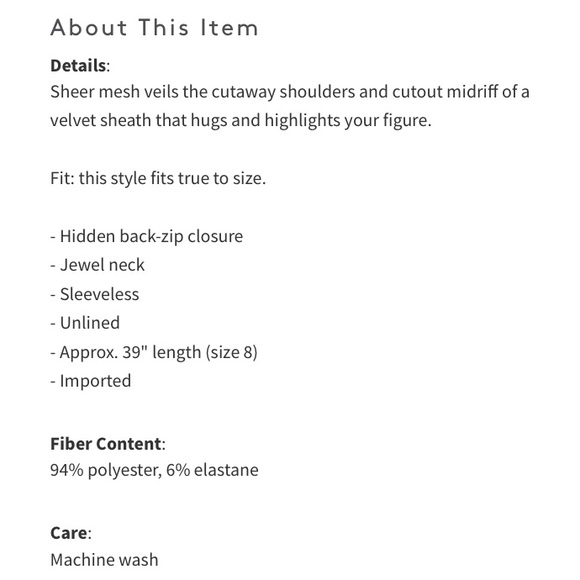 French Connection Black Velvet Vivien Dress - Picture 4 of 5